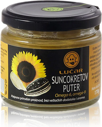 Puter od suncokreta 170 g Lučar